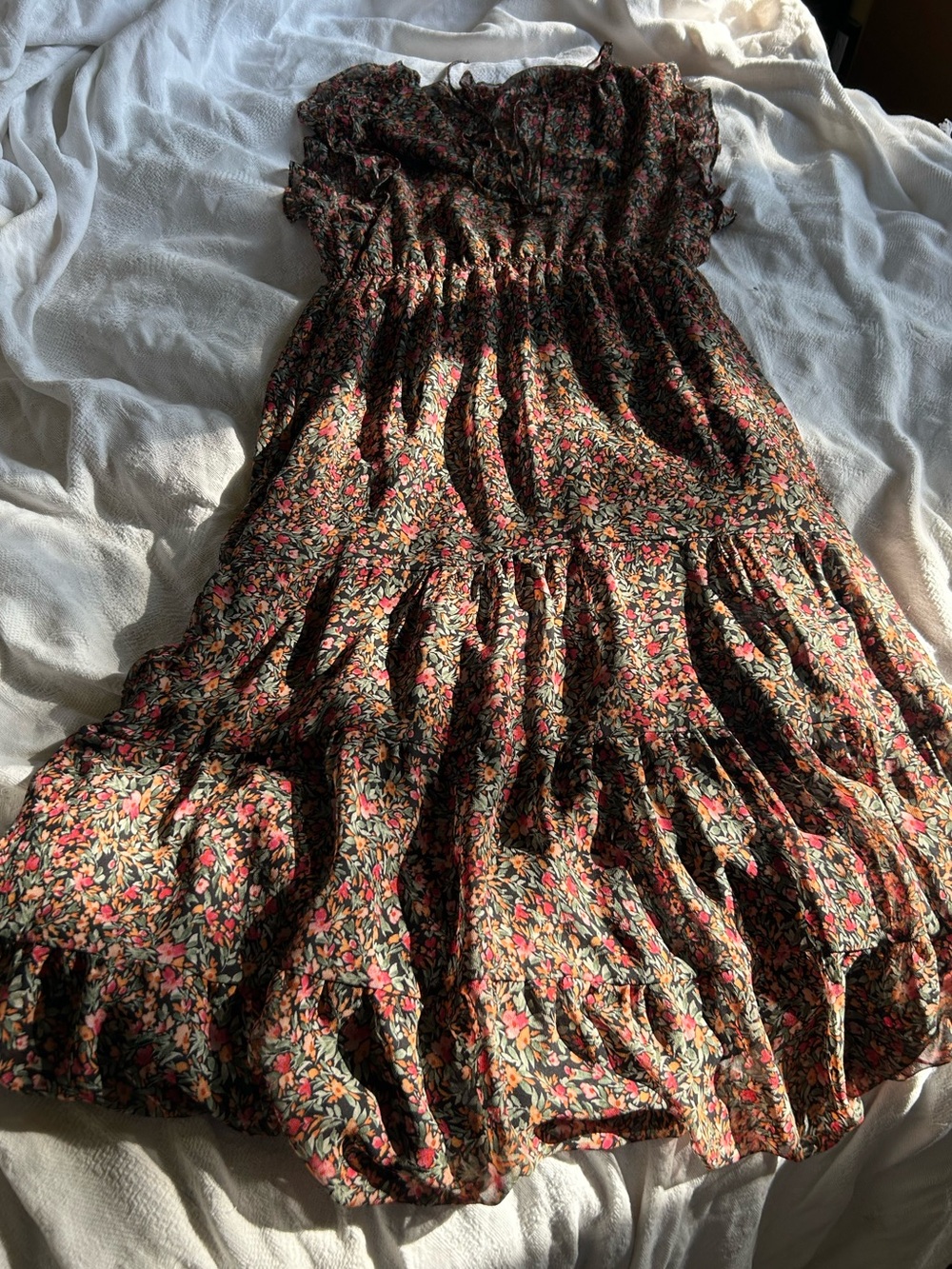BB Dakota Steve Madden  floral dress. Size L